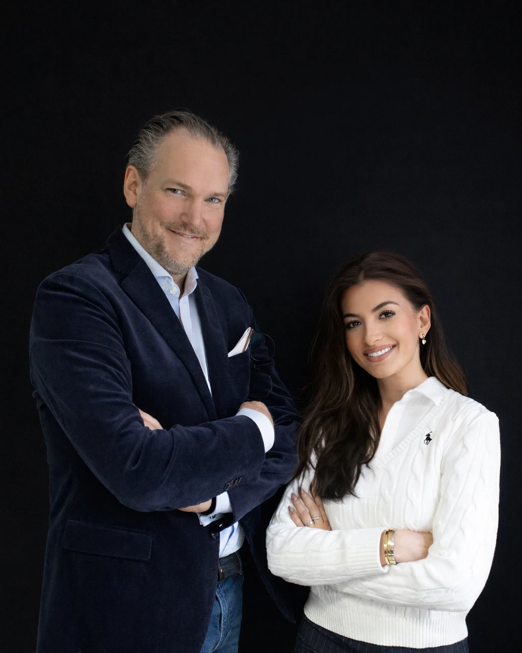 Dr. med. Carl Peter Meschede und Michela Guerrisi, das Team des Cell Spa in München